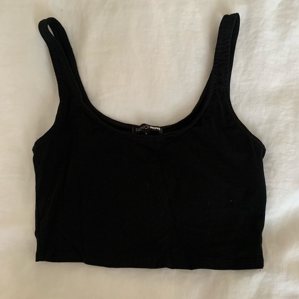 Fashion Nova cropped stretch tank. Brand New